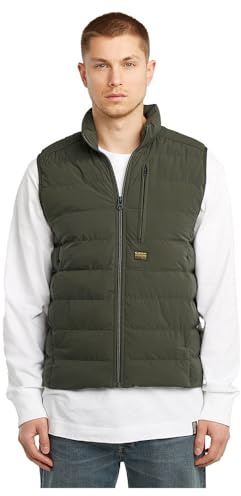 G-STAR Chaleco Foundation Liner para Hombre, Gris (asfalt D24277-D518-995), XL
