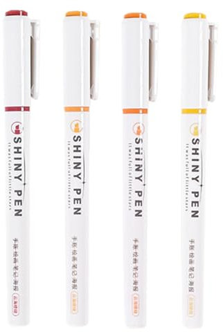 Glitzer-Textmarker, rosa Textmarker, glitzernde Marker, sicher, geruchlos, niedlich, sichere Marker für Notizen, Zeichnungen, Tagebücher, Kalender