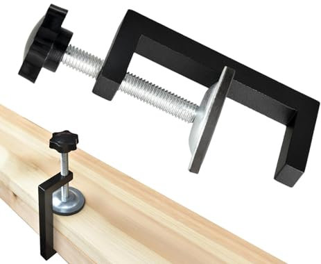 Morsetto per la lavorazione del legno vite a mano in acciaio pesante morsetto portatile da falegname morsetto per da taglio morsetto pesante morsetto a azione liscia morsetto a vite regolabile