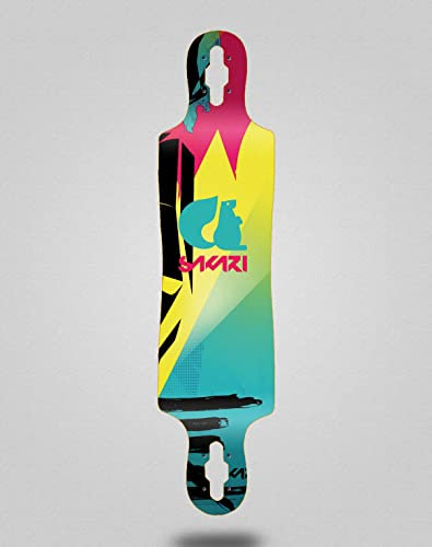 Sakari Skateboard Longboard Deck 40x9 Drop Mataki