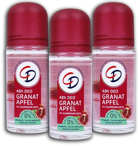 3-pack CD deodorant roll-on granatäpple deoroller 3 x 50 ml