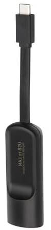 Illkjasfc Tarjeta Ethernet Gigabit USB 3 0 Portátil Chip RTL8153 De 1000Mbps para Ordenador Tableta Adaptador Ethernet para Ordenador De Escritorio
