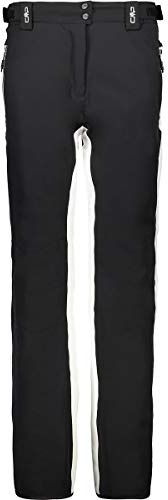 CMP Damen Hose Skihose, Nero, 38, 39W1396