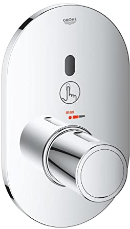 GROHE Eurosmart Cosmopolitan E Special - Infrarot-Elektronik für Brausethermostat (Wandeinbau, Sicherheitsendanschlag, thermische Desinfektion), chrom, 36456000