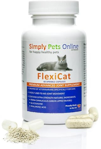FlexiCat Joint Supplement for Cats - Formulated by UK Veterinarians