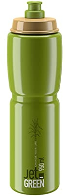 Elite Elite Unisex – Erwachsene Jet Trinkflasche, Grün/Oliv, 950ml