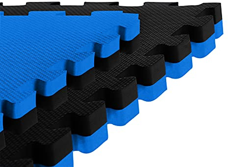 Sportmatte -Checker- 1x1m Kampfsportmatte, EVA Kampfsportmatten