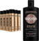 Syoss Haarspray Keratin Haltegrad 4 (6 x 400 ml) & Shampoo Keratin (440 ml), Haarshampoo für schwaches und brüchiges Haar, füllt und glättet die Haarfaser, Formel mit Blauem Lotus & Amino-Komplex