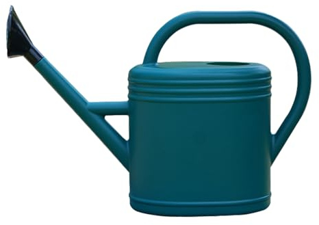 Hitrod Regadera Grande, Regadera Regadera al Aire Libre para Plantas de Interior, Hervidor de riego de 5 litros con Pico Largo y 3 Modos de aspersor para Plantas, jardín, Exterior, Flores, Interior