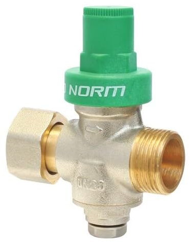 Somatherm - Réducteur de pression chauffe-eau - Réducteur de pression à piston PRONORM - Femelle écrou libre 3/4(20/27) - Mâle 3/4(20/27) - Maxi 10 bars - Somatherm