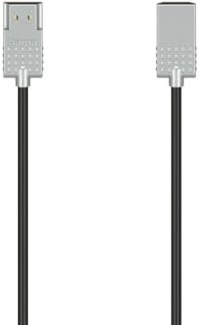 Hama HDMI Kabel, Stecker – Stecker, 2m, Ultra HD 4K, HDR, Ethernet, ARC | Ladekabel schwarz, ultradünn, leicht, flexibel, Vollmetallgehäuse, ideal auch für Smartphone, Tablet, Laptop etc.