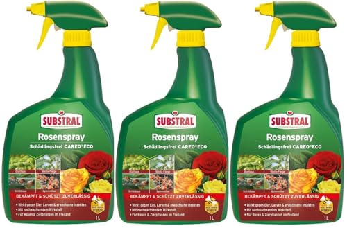 3 X 1L Substral®Rosenspray Schädlingsfrei Careo Eco