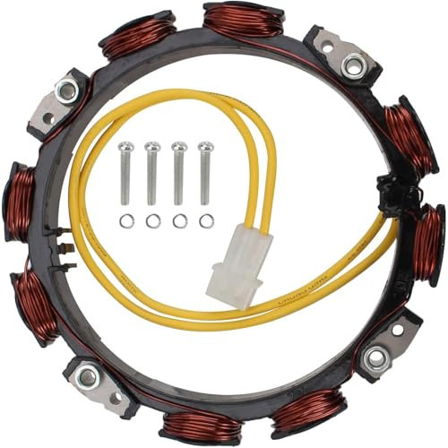 LIbgiubhy Generatorspule Generator Ladespule Rasentraktor Ladespule Rasentraktor Ersatzteil Für Gartenmaschinen
