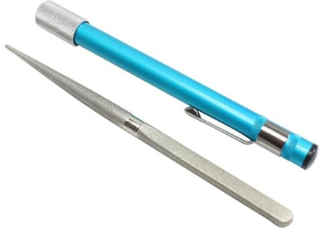 UKCOCO Sharpening Stone Pen Multi-Tool Sharpener for Portable Grinding Tool Retractable Sharpener for Outdoor Home Camping Use