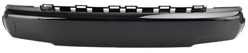 Topteng Topeng Cache de Plaque d'immatriculation Avant Noir Brillant 51117337791 pour Mini F55 F56 F57 Cooper JCW