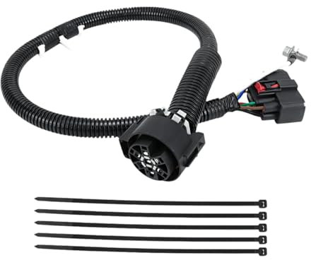 Fenteer Kit de arnés de cableado para Enganche de Remolque, Piezas y Accesorios para automóviles, Repuesto para 9L3Z-15A416-a, Style a