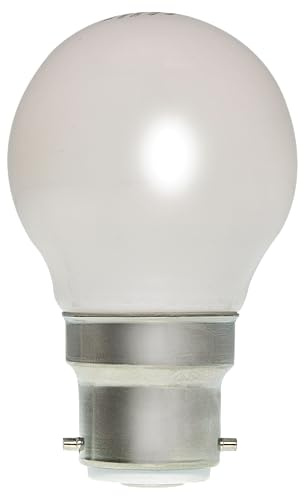 Eluzia Ampoule LED Filament, 4000K Blanc Neutre, 4W, Mini Sphérique P45, Culot B22, 470 Lumens, Finition Milky, Équivalent 40W, Usage Intérieur