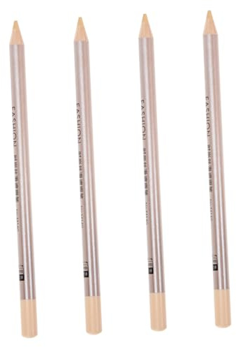 Crayon Correcteur 4 Pièces en Bois, Stylo Correcteur de Cicatrices