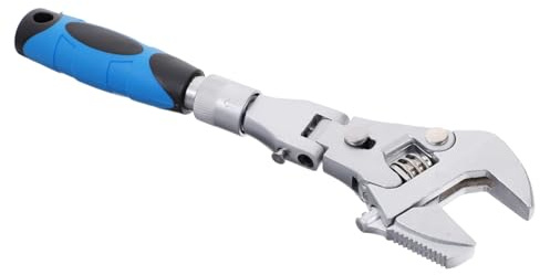 FONDOTIN Chiave Cricchetto Telescopica da Chiave Inglese Regolabile con Apertura Estensibile e Rotazione Resistente e Versatile per Manutenzione Domestica e Meccanica