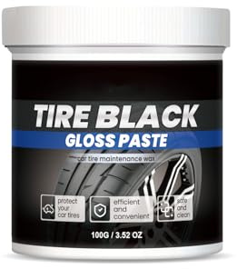 Cera Para Neumáticos,Crema Cuidado De Neumáticos,Limpieza Aspecto Renovado,Para Vehículos,100G
