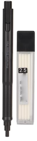 Sketch Eraser Pen, Push Type Design med 4 ersättningspåfyllningar, 13 cm gummi Eraser Tool för ritnings- och skissapplikationer