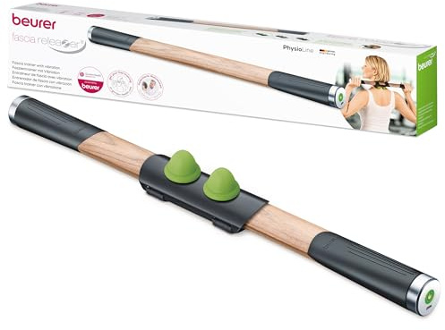 Beurer MG 850 Fascia-ReleaZer, Faszien Massagegerät mit Vibrationsmassage und Deep-ReleaZer-Massageaufsätzen zur Steigerung der Mobilität und Förderung der Durchblutung