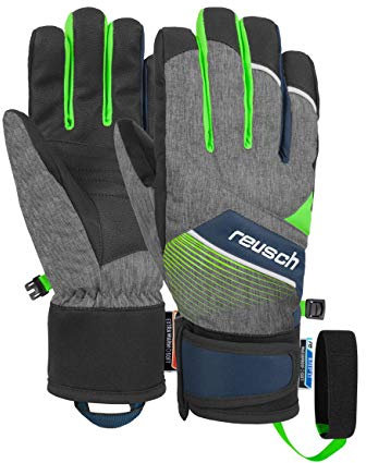 Reusch Ferdi R-TEX® XT Junior sehr warme, wasserdichte, winddichte und atmungsaktive Winterhandschuhe Fingerhandschuhe Skihandschuhe Schneehandschuhe für Kinder Kids Jugendliche Mädchen und Jungen