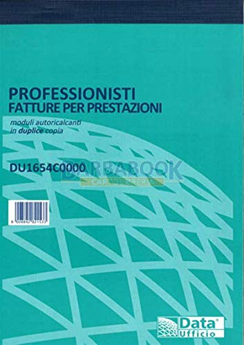 Bloc de facturas profesionales DU1654C0000 2 pares