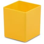 1a-TopStore 10 st. insatslådor insatslådor insatslåda sorteringslådor, 32 storlekar, 5 färger (gul, 54 x 54 x 63 mm)