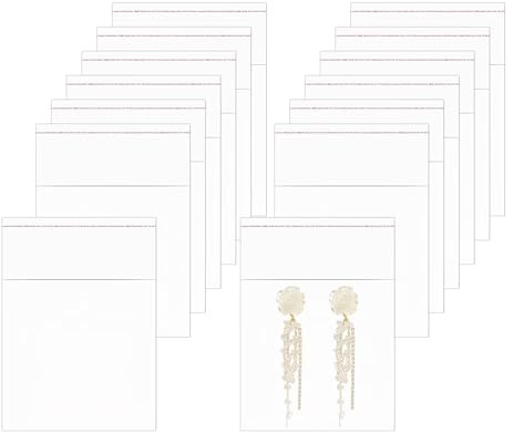 Tüten Selbstklebend Cellophantüten Klein 300pcs Klare Cellophan Taschen 5x5cm Transparente Beutel Plastiktüten OPP Tütchen für Süßigkeiten Schokolade Kekse Gebäck Schmuck(11 Größen verfügbar)