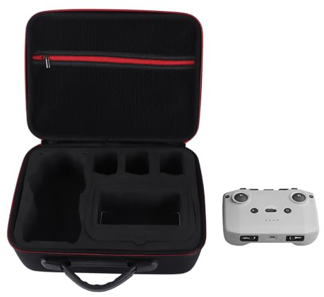 Borsa Air 2 / Air 2S, Custodia per Il Trasporto UAV, Borsa a Mano, Design con Doppia Cerniera, Spallacci in Nylon Rimovibili per Telecomando, 2 Batterie, Adattatore e Accessori