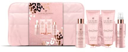 The Luxury Bathing Company - Sweet Vanilla & Almond Glaze - Wild Weekend Set