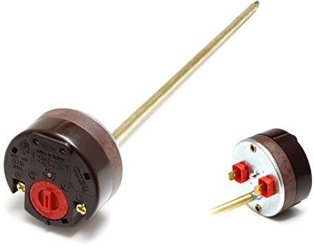 G GRIMALDI Termostato Scaldabagno RECO Sicurezza 70/83°C 20A 250V Compatibile Made in Italy | Tipo RTD Doppia Sicurezza | 120210007