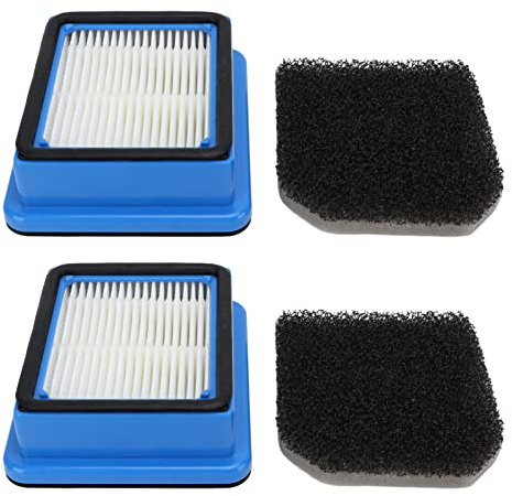 TOPINCN 2 set filterelement ersättning för Q6 Q7 Q8 WQ61 WQ71 WQ81 dammsugare tillbehör filter kompatibel med dammsugare