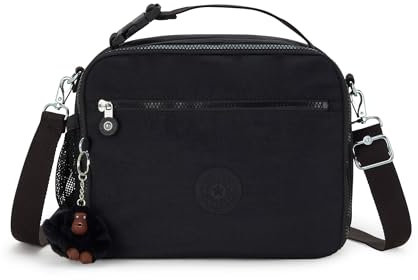 Kipling Ermy - Lonchera, Negro Tonal, M, Casual
