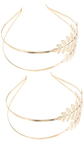 Vaguelly 2 Piezas Diadema de Creativa Adornos Cabello Diadema de Boda para Novias para Bodas y Fotos
