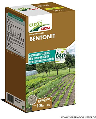 Cuxin Bentonit Pulver 3 kg - Bodenverbesserer