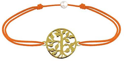 LES POULETTES BIJOUX - Bracelet Lien Arbre de Vie Plaqué Or