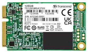 Transcend SSD Interno 128GB MSA370S mSATA SATA III 6Gb/s TS128GMSA370S