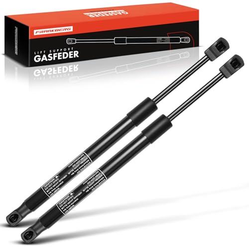 Frankberg 2x Gasfeder Dämpfer Heckklappe 13338367 | Kompatibel mit Meriva B MPV S10