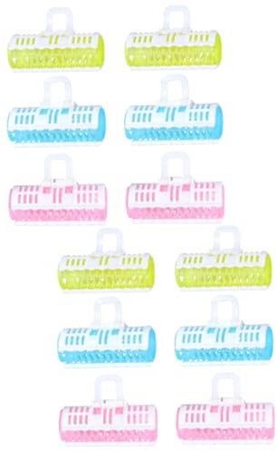 MAGICLULU 12 Stk Lockenwickler Lockenstab Lockenhaarwerkzeug Haarstyling-Gadgets hair rollers gurtwickler hairwaver Haarcrimper selbsthaltende Frisurenwerkzeuge klein Curling-Tool Fräulein