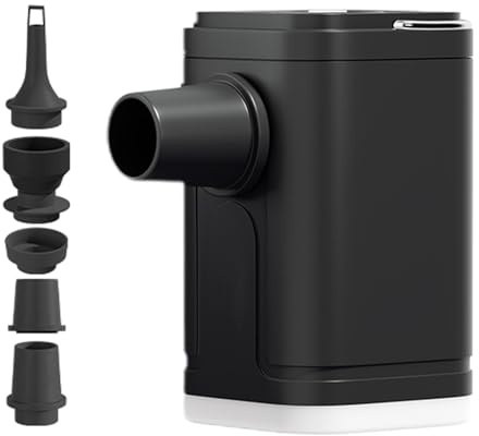 Pompe Gonflable pour Camping, Pompe à air Rapide pour gonflables | Pompe électrique à Batterie de Grande capacité de 1200 mAh, flotteurs de Piscine