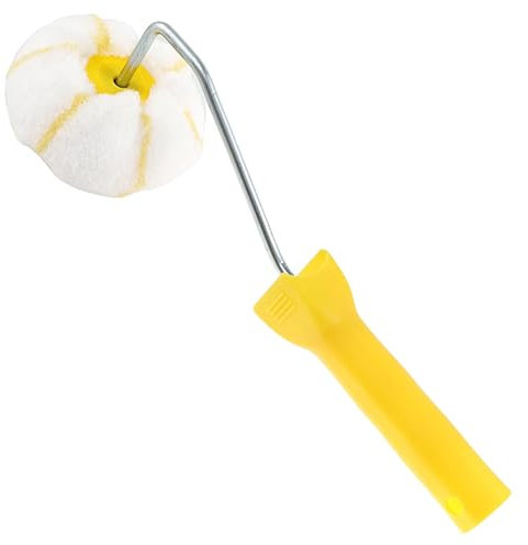 Eckroller für Trockenbau, Farbkantenroller,Trockenbau-Eckenroller-Eckmalerwerkzeug - Eimerkanten-Farbroller für Präzisions-, Öl- und Emaillefarben. Kantenpinsel. Nahtloser Eckfarbroller