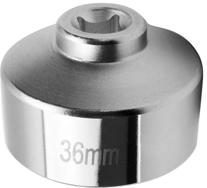 Llave de vaso para filtro de aceite,Herramienta de llave para filtro de aceite, Herramienta de llave de aceite para quitar filtros de aceite, Llave para tapa de filtro de 36mm, herramienta para filtro