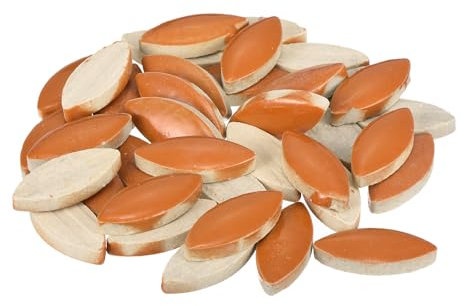 QUARKZMAN 200g Keramik-Mosaikfliesen für Bastelbedarf im Großhandel, Blumenorangene Keramikfliesen für Mosaik-Kits Garten Trittplatten Cup Mat