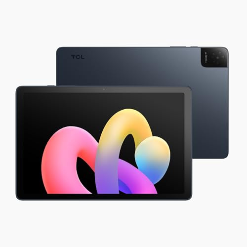 TCL Tablette Tab 10 Gen 4, écran IPS 10,1, 4 Go + 128 Go, Batterie de 6000 mAh avec Charge Rapide de 18 W, IP54