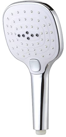 EDM 01332 Mango de Ducha Square con 3 Funciones, Cromado