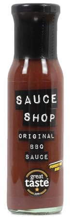 Sauce Shop | Original BBQ Sauce | Perfect for Dips, Glazing | Award Winning | Vegan-Friendly | 275g