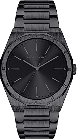 Liebeskind Berlin Damen Analog Quarz Uhr mit Edelstahl Armband LT-0294-MQ