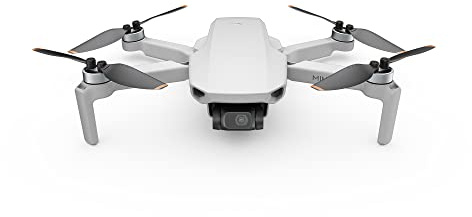 DJI Mini SE - Camera Drone with 3-Axis Gimbal, 2.7K Camera, GPS, 30-min Flight Time, Reduced Weight, Less Than 0.55lbs / 249 g Mini Drone, Improved Scale 5 Wind Resistance, Grey (Renewed)